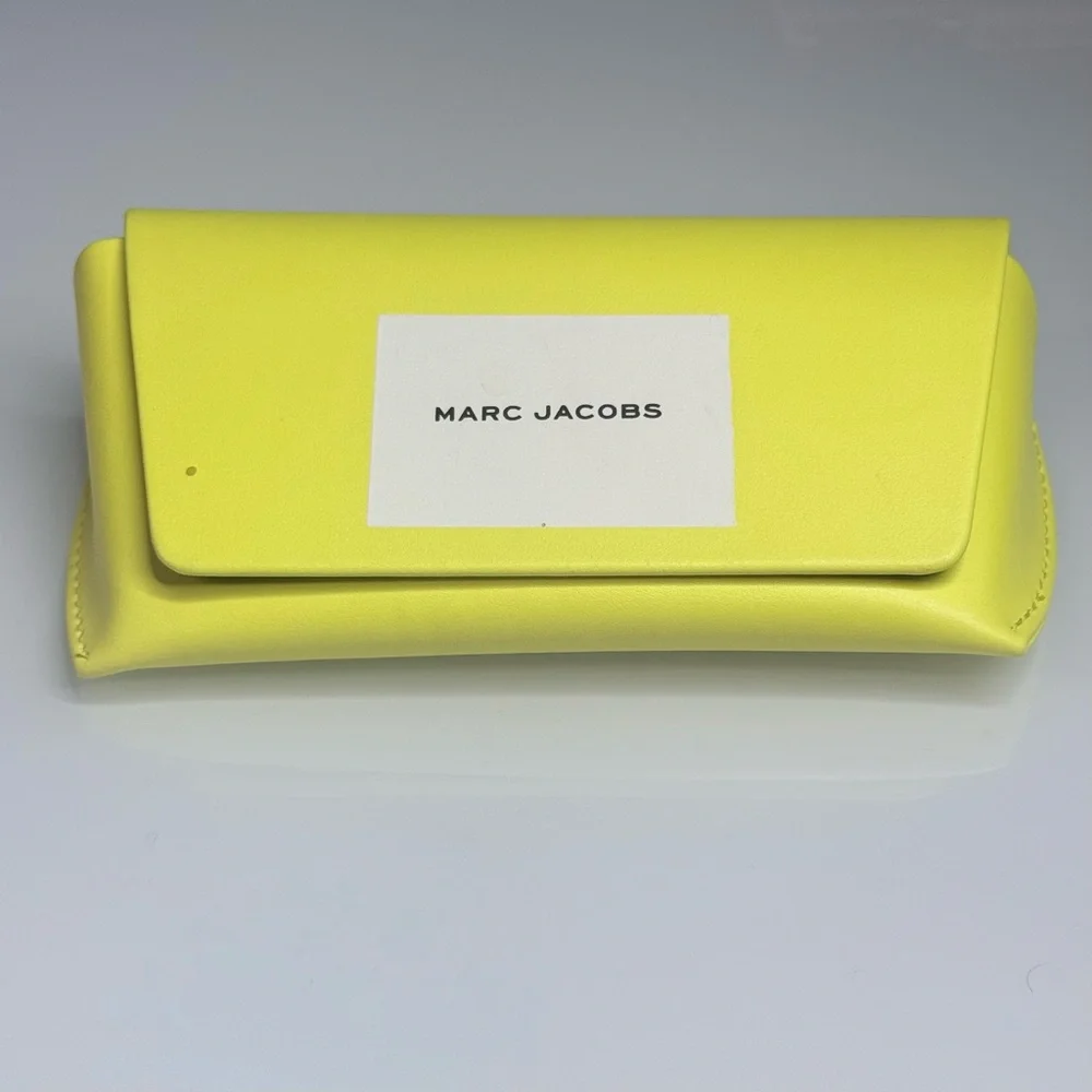 Marc Jacobs Unisex Sunglasses Silver Frame and Black Temples